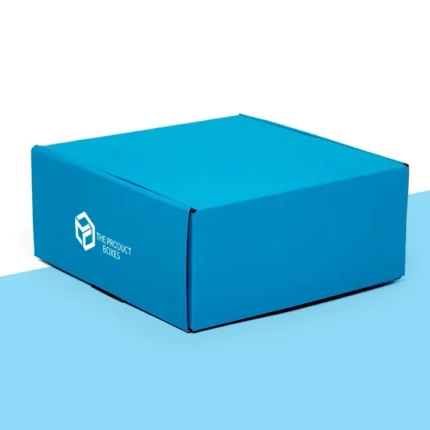 Blue Corrugated Boxes